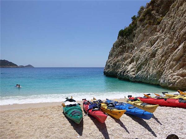 Kayaking in Turkey, Turquoise coast