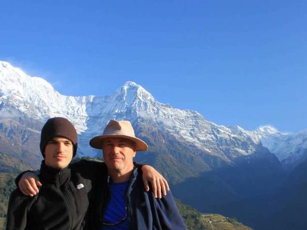 Nepal family holiday, walking in the Annapurnas