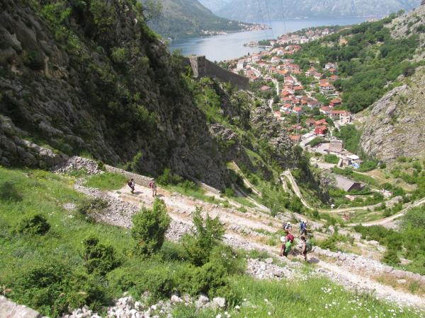 Montenegro walking holidays, self guided