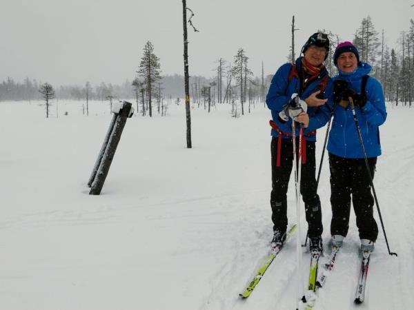 Cross-country skiing holiday in Finland's eastern wilderness
